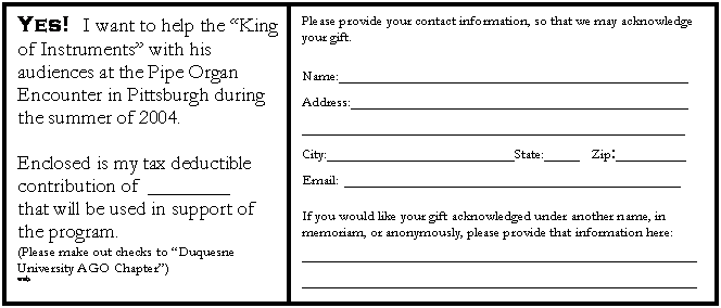 donation form